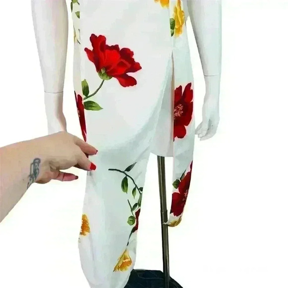 Unbranded Vintage Red Yellow Dress - Picture 7 of 8